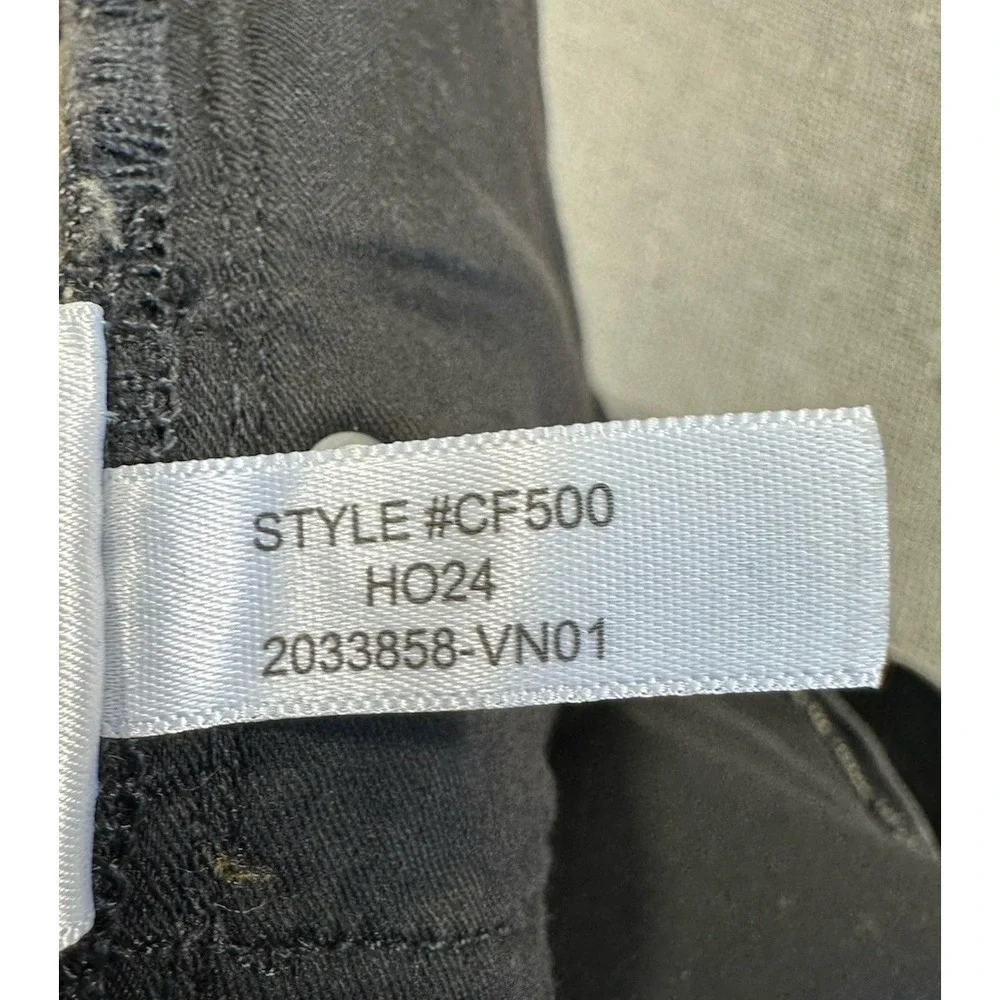 J.Crew Slim‎ Straight Jeans Women 36 43x27.5 Black RE-03-BLK CF500 Stretch